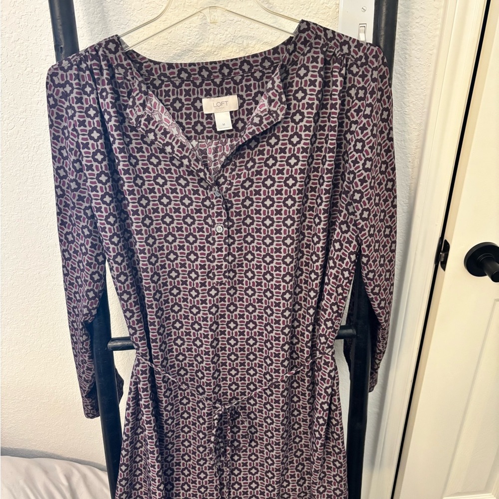LOFT Women's Patterned Dress